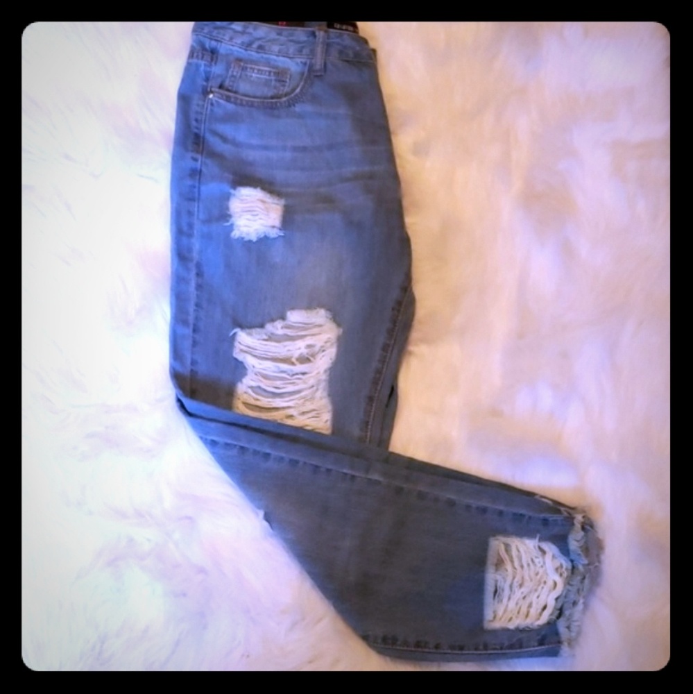 Fashion Nova Distressed Jeans